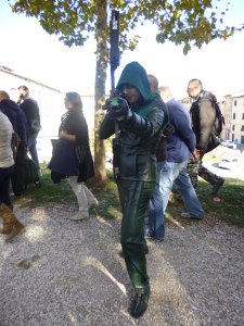 lucca comics and games 2014 cosplayer arrow